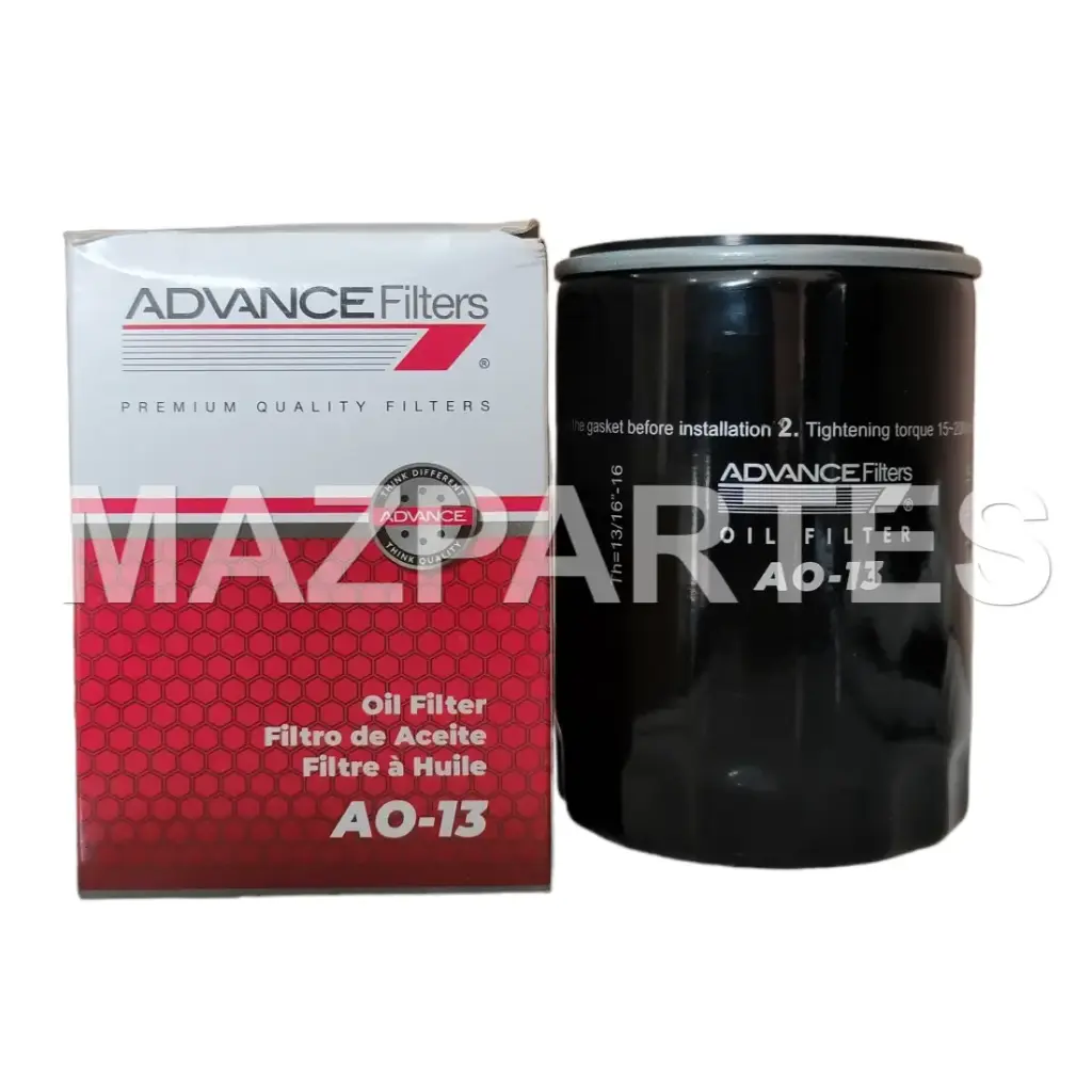 [AO-13] FILTRO DE ACEITE 13/16-16 CHEVROLET V6 SILVERADO 5.7 1993-1999 SUBURBAN 5.7 1996-1999 KIA K3500