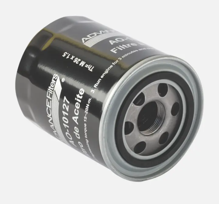 [AO-10127] FILTRO DE ACEITE M26X1.5 KIA PREGIO 2.5 3.0 2001-2014 K2700 2.7 2001-2005 H1 2.4 2.5 2004-2014 HYUNDAI H100 2001-2005 H350 2.5 2015- HYUNDAI  TERRACAN 2.5 2.9 2003-2007 KIA CARNIVAL 2.9 2001-2005 MITSUBISHI  L200 2.4 2002-2007 40/1