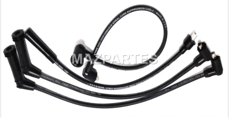 [1202] CABLES DE BUJIAS DAEWOO MATIZ 0.8 2000-2003 TICO 0.8 1996-1999 CHEVROLET SPARK 3 CILINDROS 8MM