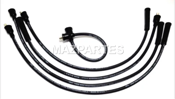 [612] CABLES DE BUJIAS CHEVROLET SAMURAI 1.3 1.6 1988-1994 4X4 VITARA TODOS 8MM