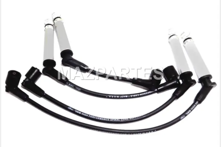 [647] CABLES DE BUJIAS CHEVROLET CORSA EVOLUTION 1.4 2005-2007 1.8 2003-2007 CORSA WIND 1.3 1999-2002 1.4 2001-2004 1.6 1999-2005 CON PROTECTOR 8MM