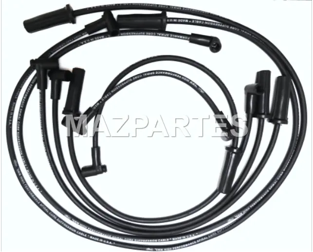 [683] CABLES DE BUJIAS CHEVROLET  D-MAX 3.5 2005-2013 RODEO 3.2 1999-2005 8MM