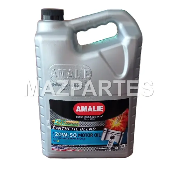 [AM-75697-36] ACEITE MOTOR SAE 20W50 GALON PRO HIGH PERFOMANCE SYNTETIC BLEND SP 4/1