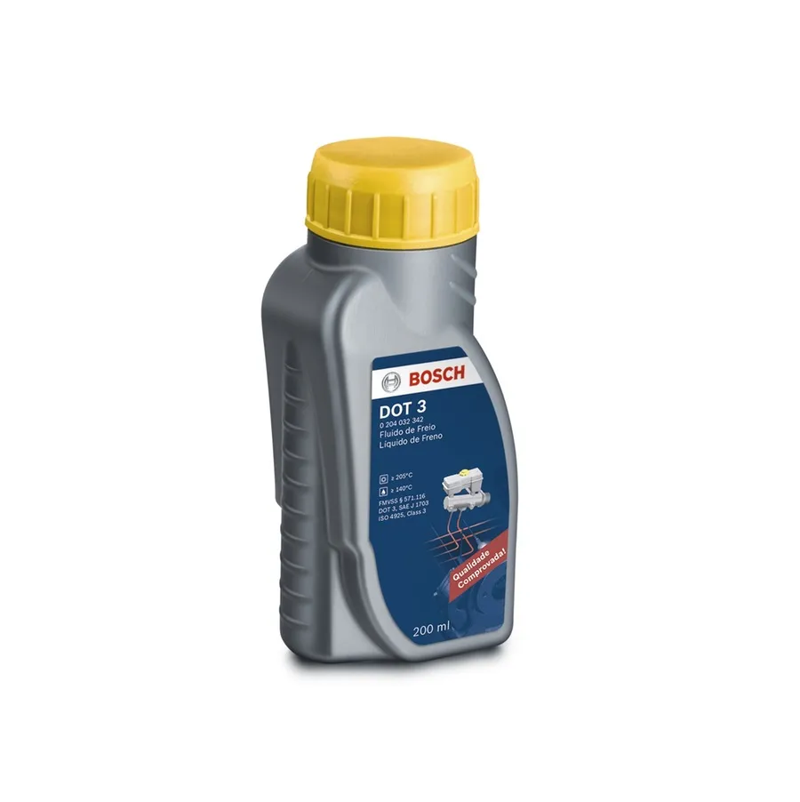 LIQUIDO DE FRENOS DOT3 200 mL 6 Oz AZUL 20/1