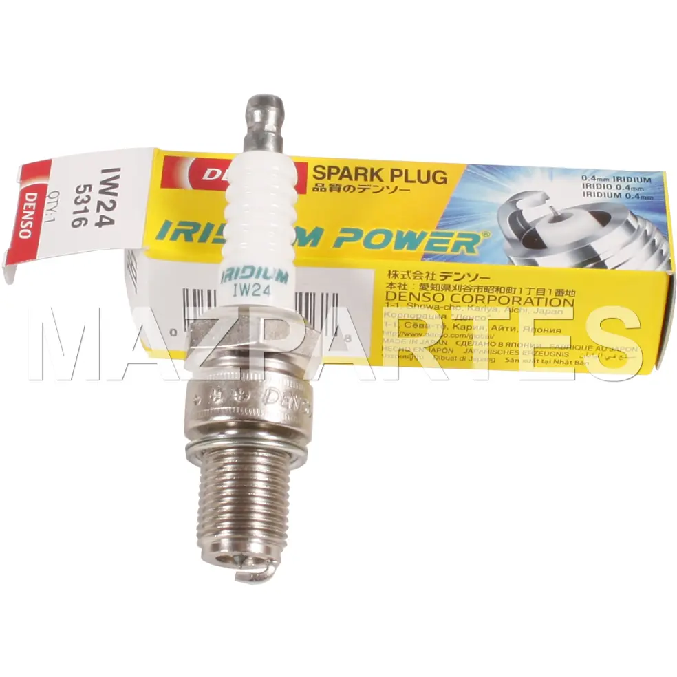 BUJIA IRIDIO 14X20.5X17 AKT125 XT225 CUATRIMOTOS 4/1