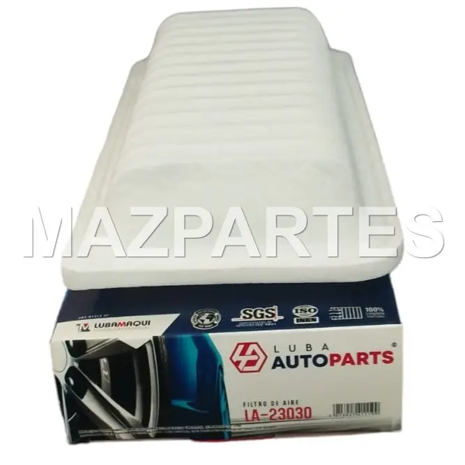[LA-23030] FILTRO DE AIRE TOYOTA YARIS 1.3 2000-2005 BYD F0 1.0 2001-2019 FLYER 1.1 2010-2012 DAIHATSU SIRION 1.3 2006-2009