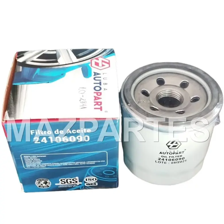 FILTRO DE ACEITE M18X1.5 CHEVROLET SAIL 2012-2019 SPARK GT 1.2 BEAT 2011-2014 CAVALIER 1.5 2018-2019 N200 2010-2019 N300 2012-2019