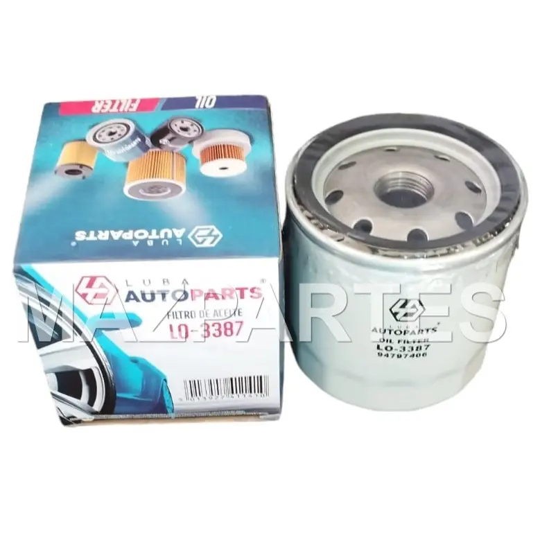 FILTRO DE ACEITE M18X1.5 CHEVROLET AVEO CORSA 1996-2007 LUV 2000-2004 D-MAX 2.4 2006-2016 OPTRA 1.8 2004-2013 SAN REMO 1.6 1981-1997