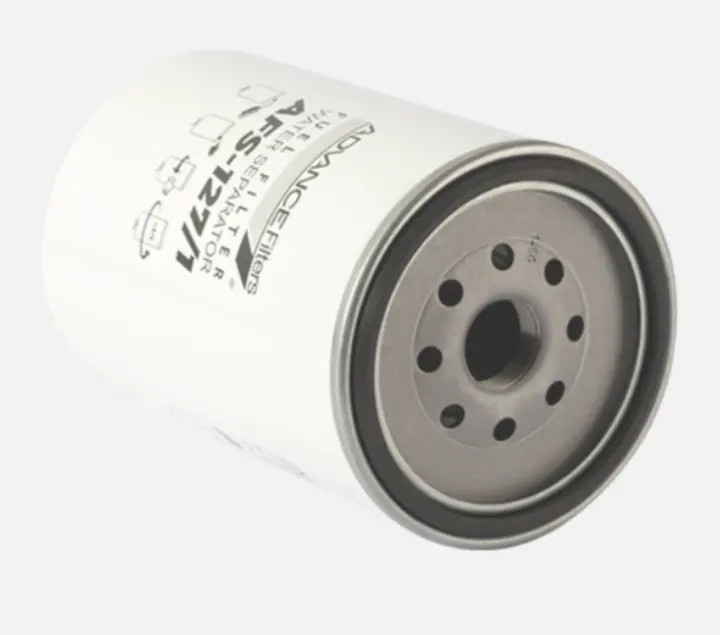 FILTRO DE COMBUSTIBLE 1"-14 SEPARADOR AGUA CON VALVULA DESCARGA 17210 MB1721 HINO GD GH FC SINOTRUCK