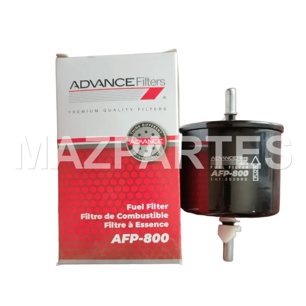[AFP-800] FILTRO DE COMBUSTIBLE AEROSTAR 3.0 1991-1997 BRONCO 4.9 1989- ESCAPE 2.0 2001-2004 3.0 2001-2007 EXPLORER F-150 4.9 1992-1999 5.0 1991- F-350 MUSTANG 5.0 1991-1995 PROBE GT 3.0 1991-1992 RANGER 4.0 1993-1994 TAURUS 3.0 1991-1999 TEMPO 2.3 1991-1995 CORTO