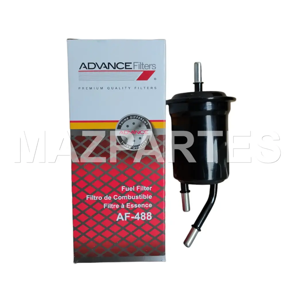[AF-488] FILTRO DE COMBUSTIBLE RIO STYLUS 1.5 2001-2012 CARENS 2.0 2005-2006 CERATO 1.6 2005-2009 SEPHIA 1.5 1998-2003 SORENTO SPECTRA