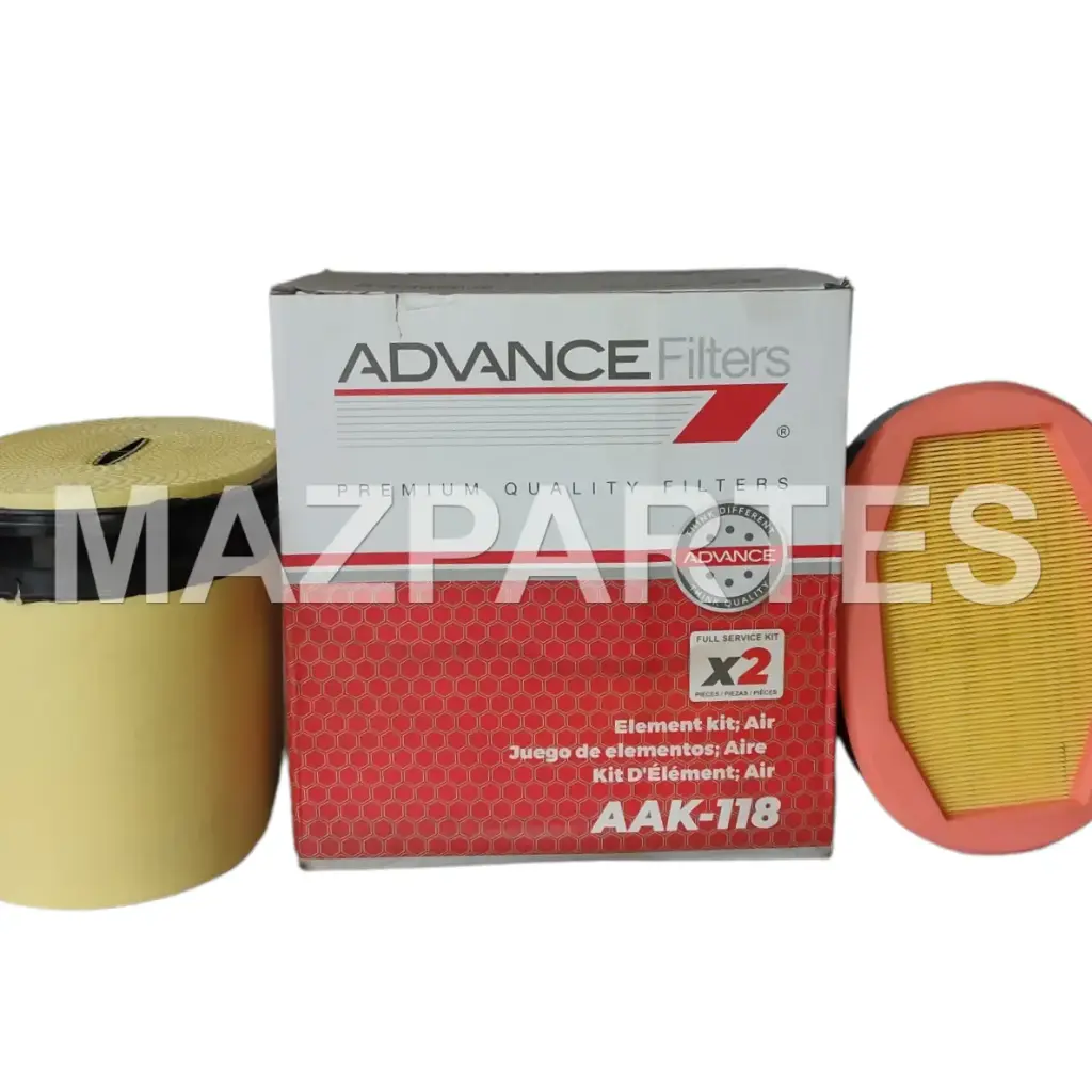 [AAK-118] KIT FILTRO DE AIRE CATERPILLAR AA10722-AA10721
