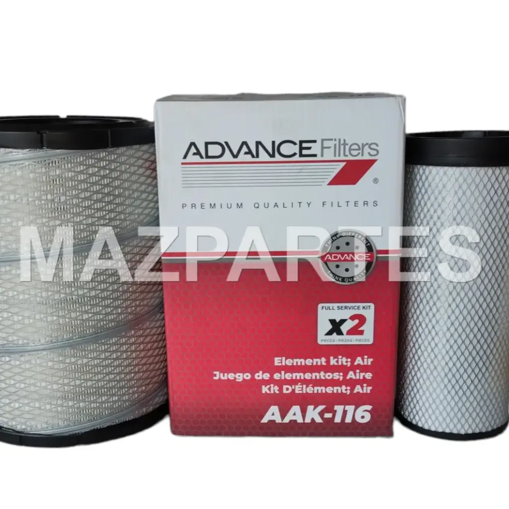 [AAK-116] KIT FILTRO DE AIRE HINO FB AA1156 AA1319