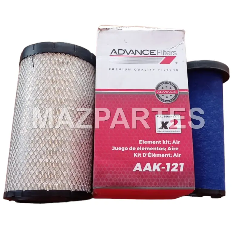 [AAK-121] KIT FILTRO DE AIRE SINOTRUK 1067 5 TON CUMMINS ISF 3.8