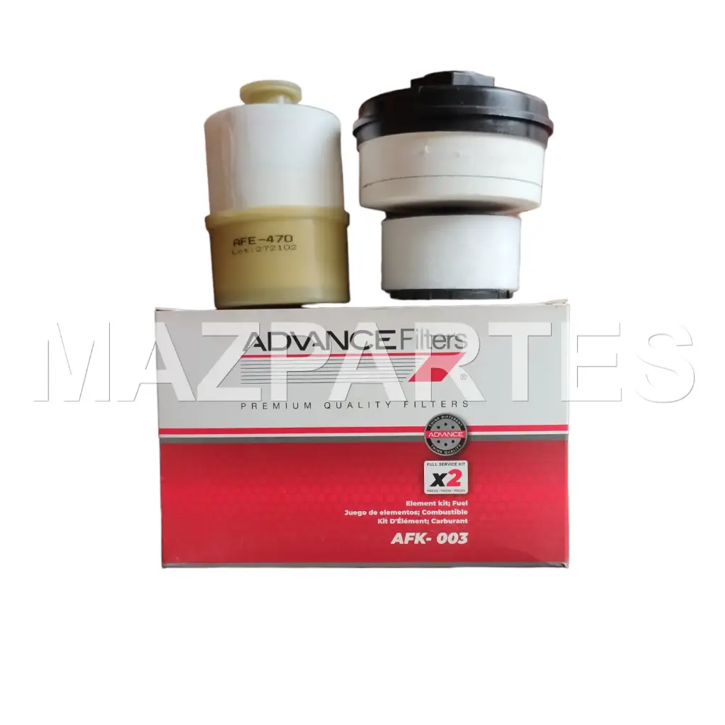 KIT FILTROS COMBUSTIBLE HINO FC J05 2022-