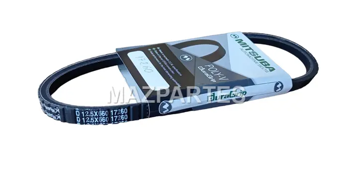 [17260] BANDA ACCESORIOS V DIRECCION HIDRAULICA HYUNDAI ELANTRA 1.8 1995- KIA CERATO 1.6 2004- ACCENT 1.5 2000-2011 TOYOTA MATRIX 1.6 2001- GETZ 1.6 2001- RIO 1.4 1.6 2006-2011 12.5X660