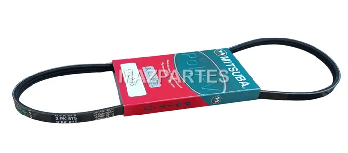[3PK875] BANDA ACCESORIOS ACANALADA PRIMERA