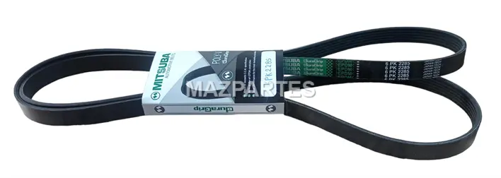 [6PK2285] BANDA ACCESORIOS ACANALADA CHEVROLET D-MAX 3.5 2005- LUV MAZDA CX-7 2.3 2007-2010