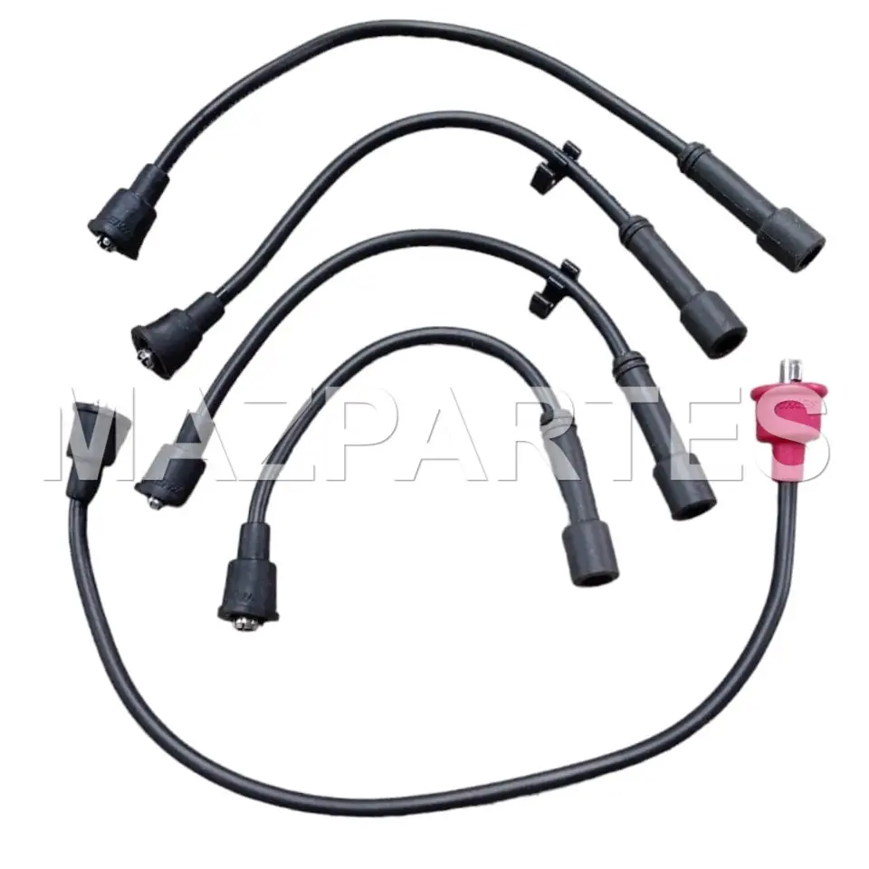 CABLES DE BUJIAS NISSAN DATSUN 1200 1.2 1972-1999 A12 8 VALVULAS