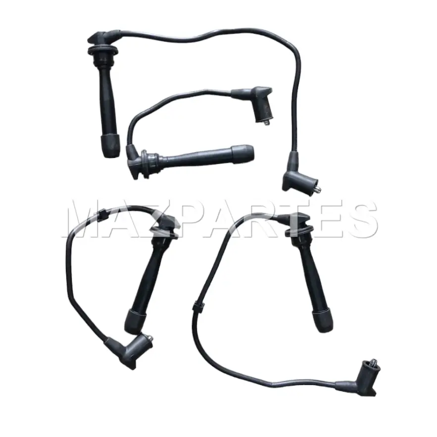[27501-26D00] CABLES DE BUJIAS HYUNDAI GETZ 1.6 2002-2011 ACCENT VERNA 1.4 1.6 2006-2011 KIA RIO XCITE 1.4 1.6 2004-2012 RIO 1.5 2012-2017 ELANTRA 1.6 2009-2011 TOYOTA MATRIX 2002-2007 CERATO 2004-