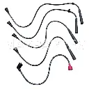 CABLES DE BUJIAS CHEVROLET LUV 2.3 4ZD1 TROOPER 2.3 SAMURAI CORTOS
