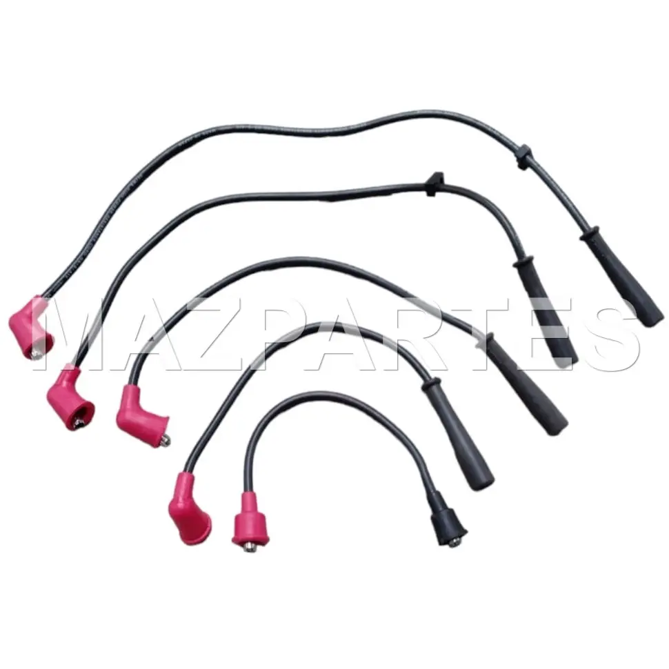 [8BB1-18-140] CABLES DE BUJIAS MAZDA 323 1.5 1988-1999 B2000 1988-1996 B2200 1997-1999