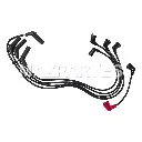 CABLES DE BUJIAS MAZDA B2600 1991-1996 MITSUBISHI MONTERO 4G54