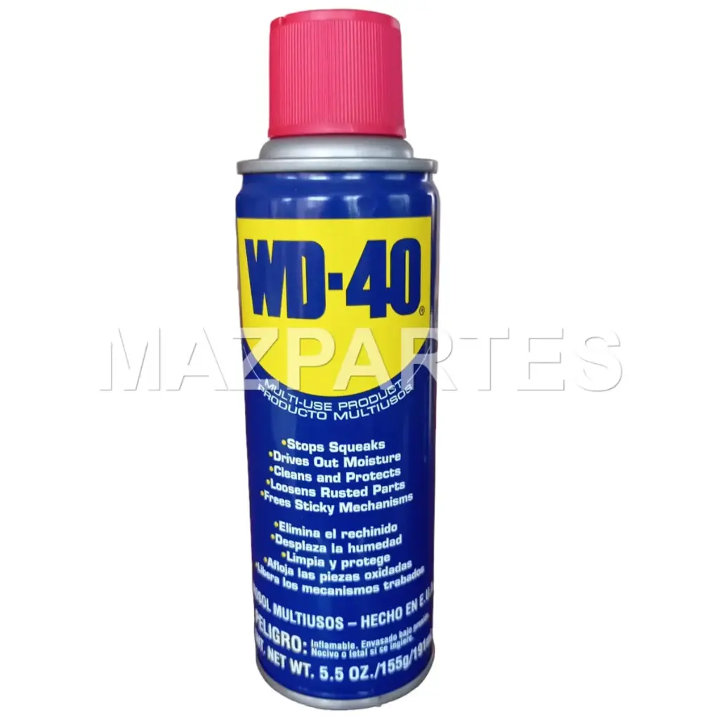 WD40 LUBRICANTE SPRAY MULTIUSOS 5.5 OZ 191 mL 24/1