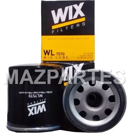 [WL7570] FILTRO DE ACEITE 3/4-16 MAZDA 3 2.0 2006-2014 CX-7 CHEVROLET VITARA FORSA II SPARK ECOSPORT 2.0 2004-2007 12/1