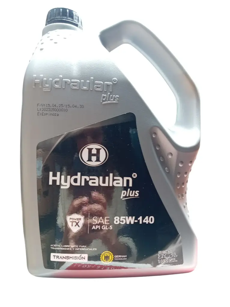 ACEITE TRANSMISION SAE 85W140 GALON API GL-5 6/1