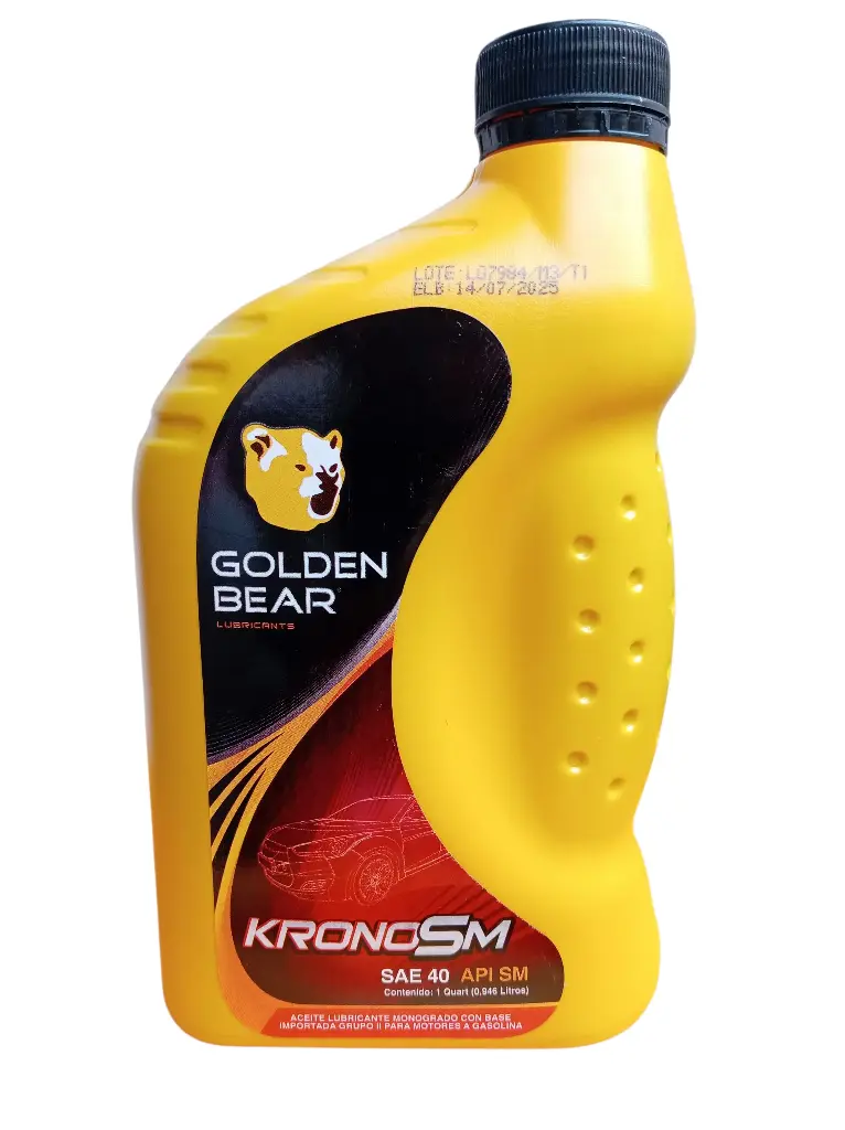 ACEITE MOTOR SAE 40 LITRO KRONOSM API SM GASOLINA 12/1