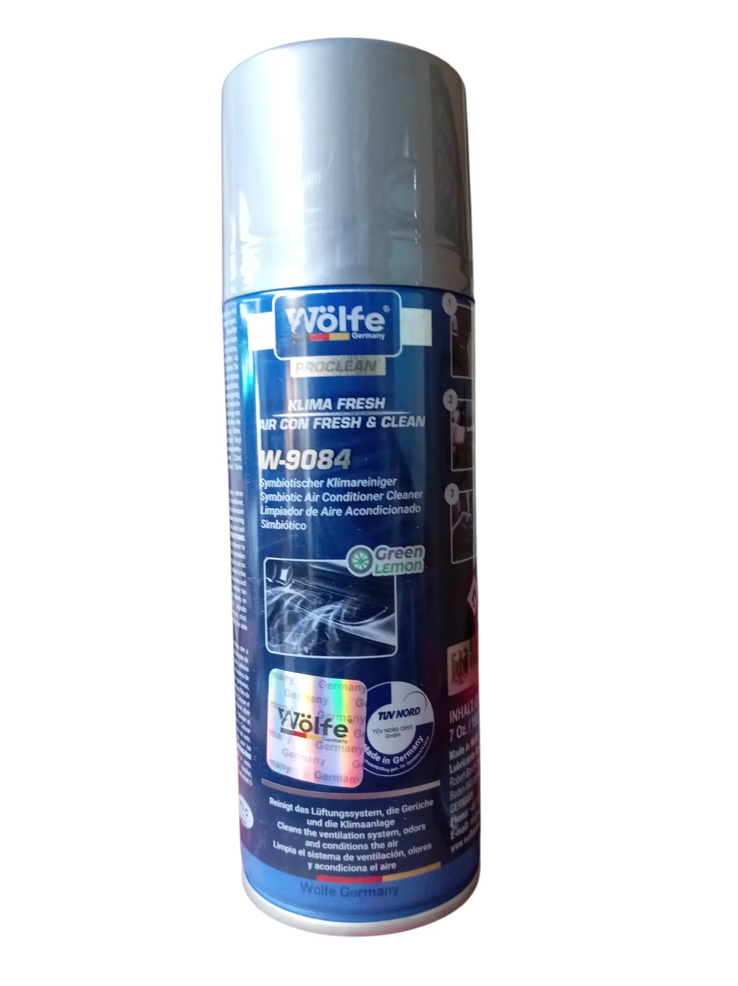 LIMPIADOR AIRE ACONDICIONADO AC AEROSOL LEMON GRANADA 7 OZ 192 G 200 ML 24/1
