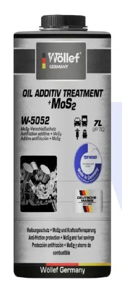 ADITIVO TRATAMIENTO ACEITE MOTOR ANTIFRICCIÓN MOLIBDENO MoS2 GASOLINA DIESEL TURBO 325 ML 12/1