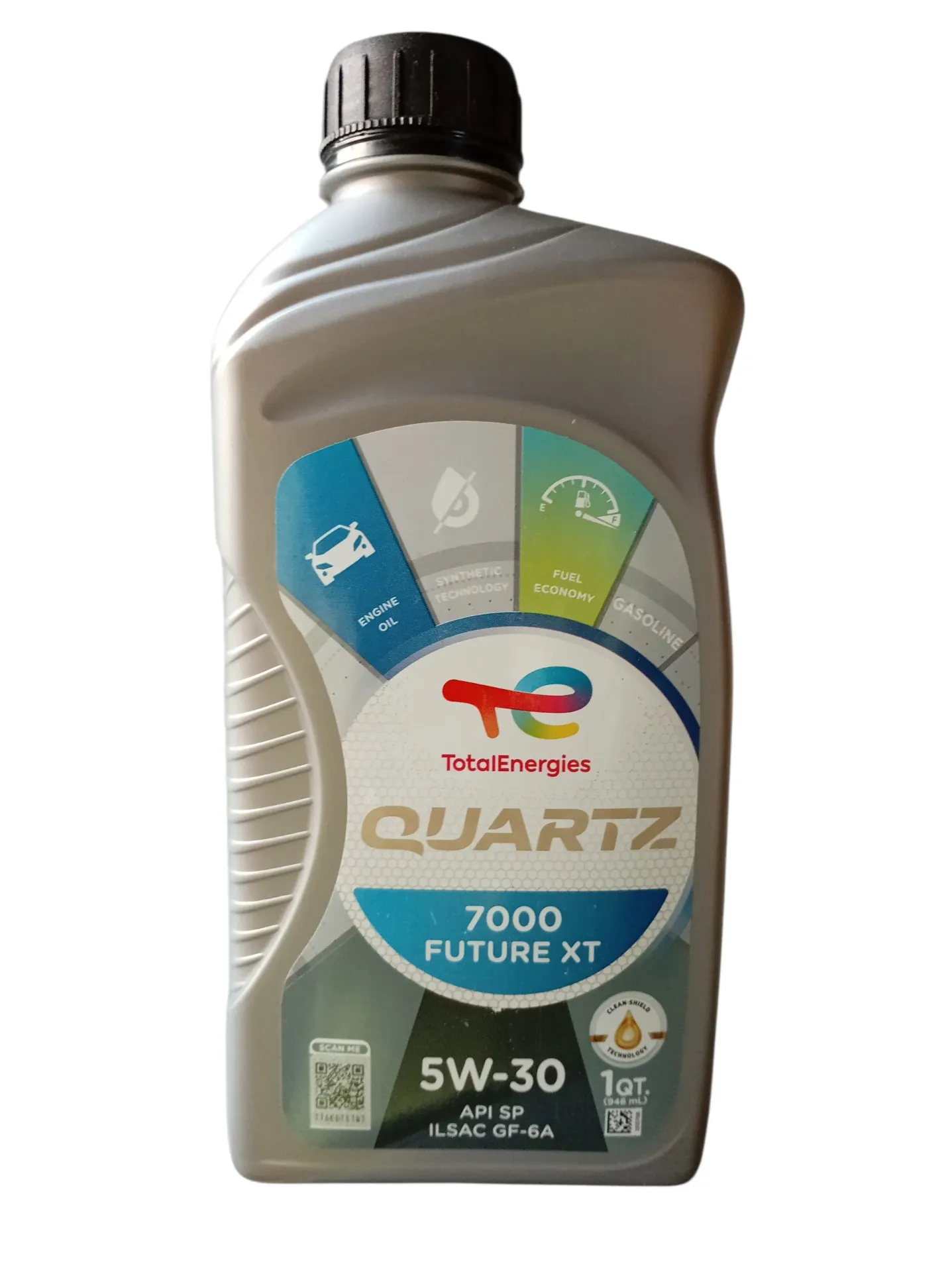 ACEITE MOTOR SAE 5W30 LITRO SEMI SYNTHETIC QUARTZ 7000 FUTURE XT API SP 12/1