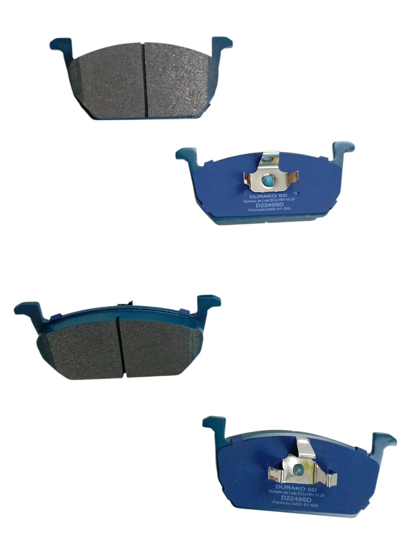 [D2249SD] PASTILLAS DE FRENO DELANTERO VOLKSWAGEN T-CROSS 1.6 2020-2024