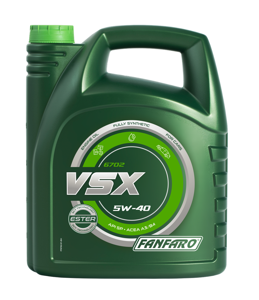 ACEITE MOTOR SAE 5W40 GALON FULL SYNTHETIC VSX API SN CH-4 4/1