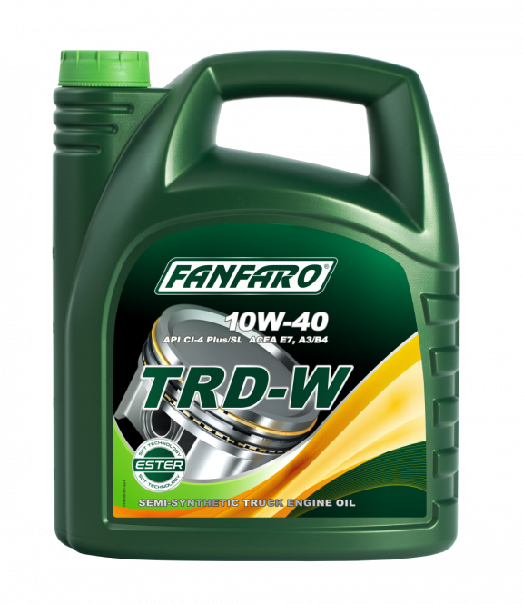 ACEITE MOTOR SAE 10W40 GALON 5 LITROS SYNTHETIC TRD-W  ACEA A3 B4 E7 API CI-4 4/1
