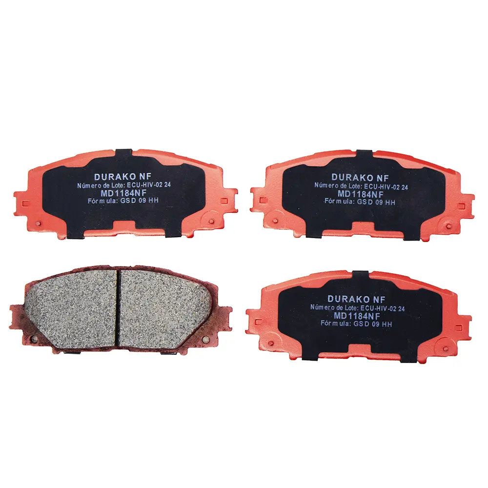 PASTILLAS DE FRENO DELANTERO TOYOTA YARIS 1.3 1.5 1.6 2004-2011 NITRO 1.3 2005-2008 PRIUS C 2011-2016 GREAT WALL VOLEEX C30 HAVAL M4 15- LIFAN X50
