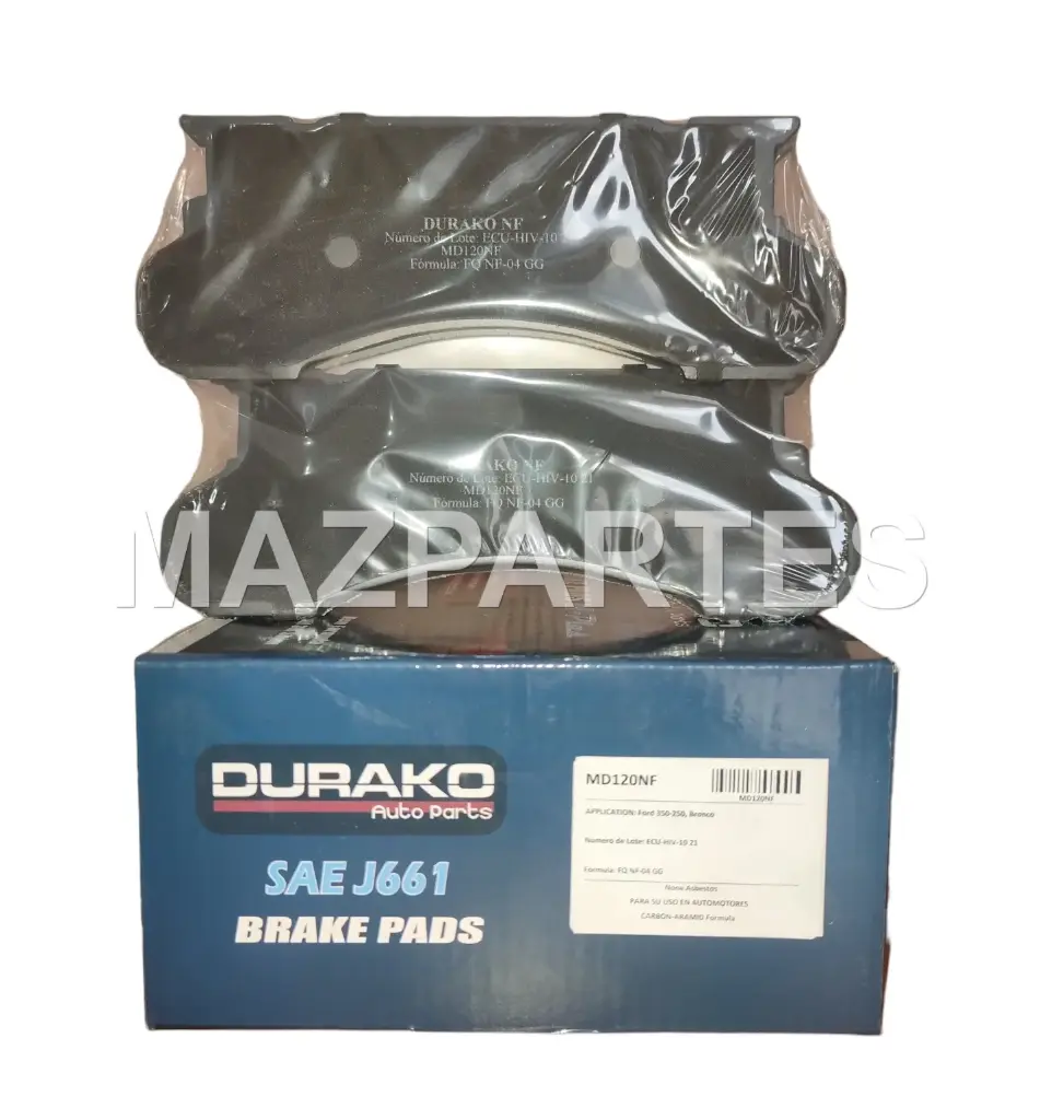 [MD120NF] PASTILLAS DE FRENO DELANTERO FORD 350 250 BRONCO