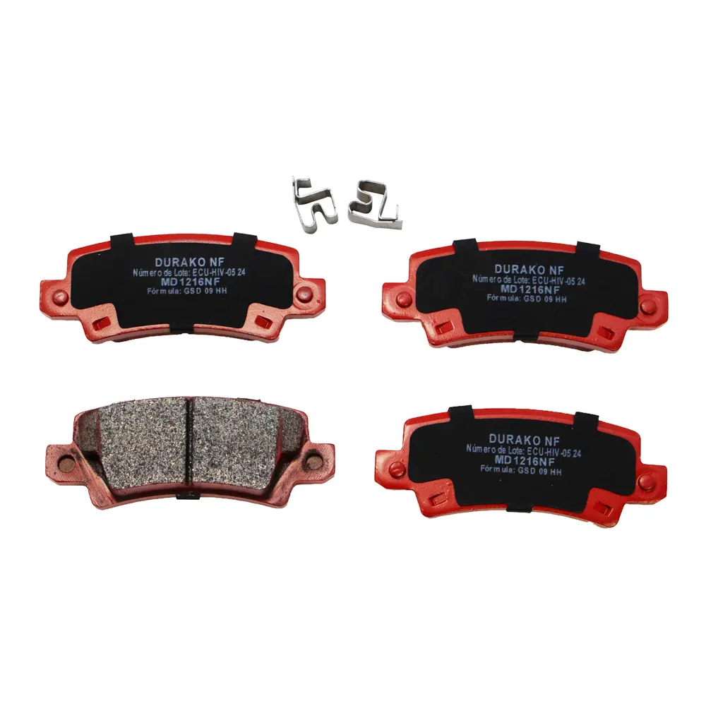 [MD1216NF] PASTILLAS DE FRENO POSTERIOR TOYOTA COROLLA 1.6 1.8 2001-2014 VENEZOLANO CHERY TIGGO 2.4 2009-