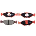 PASTILLAS DE FRENO DELANTERO VOLKSWAGEN GOL 1.8 1996-2002 DELGADO PARA DISCO VENTILADO BRASILENO FIAT UNO SPAZIO 1.3 PREMIO 1.3 1992-1997 CORBATIN FIORINO PALIO 1997- 17.2 MM