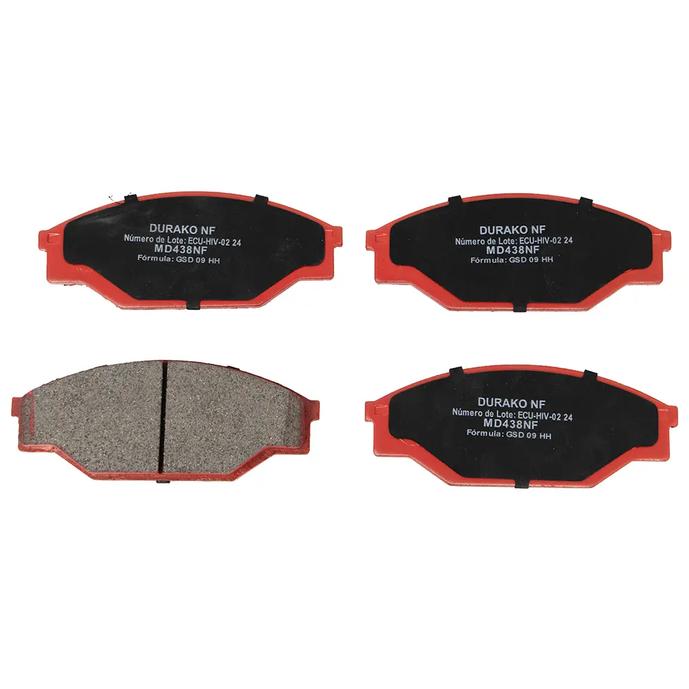 PASTILLAS DE FRENO DELANTERO TOYOTA HILUX 2.5 STOUT II 2.4 1992-2000 4X2 4RUNNER WINGLE 2019- 4X2 HIACE 1985-1996 ZOTYE ZX ADMIRAL CAMIONETA JINBEI HAISE GOLDEN DRAGON KINGWIN DX14 KYC F3 2.0 2024-