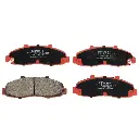 PASTILLAS DE FRENO DELANTERO FORD F-150 1997-2003 2 PEQUEÑAS ELEVACIONES SUPERIORES