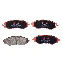 PASTILLAS DE FRENO DELANTERO CHEVROLET AVEO ACTIVO 1.4 1.6 2006-2017 AVEO FAMILY CHEVITAXI 1.5 2007-2019 AVEO EMOTION 1.6 2006-2019 OPTRA 1.8 2003-2014 VIVANT DAEWOO NUBIRA TACUMA CARBON