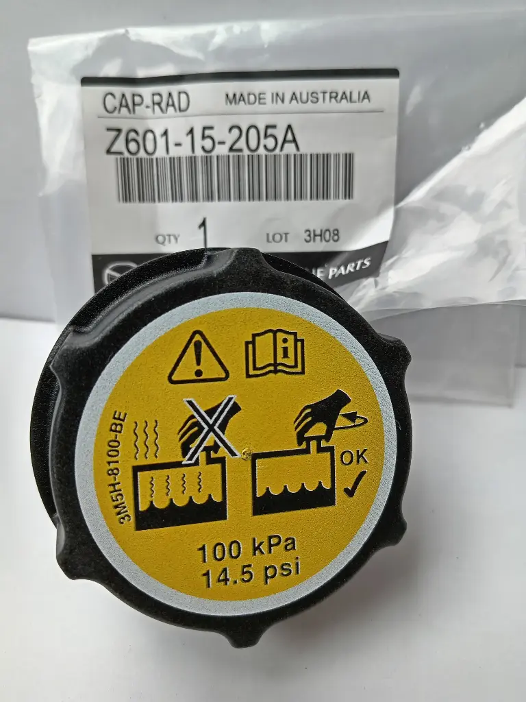 TAPA RESERVORIO TANQUE AUXILIAR RADIADOR MAZDA 3 1.6 2006-2014 100 kPa 14.5 psi