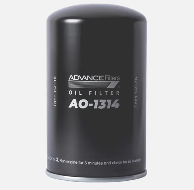 [AO-1314] FILTRO DE ACEITE 1 1/2-16 HINO GH GD FD FG AK EURO 3  20/1